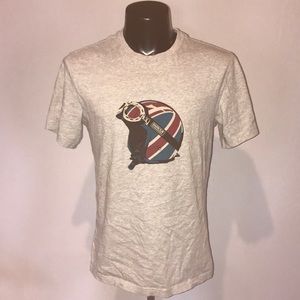 Barbour Men’s T-Shirts 1 grey and 1 red size Large